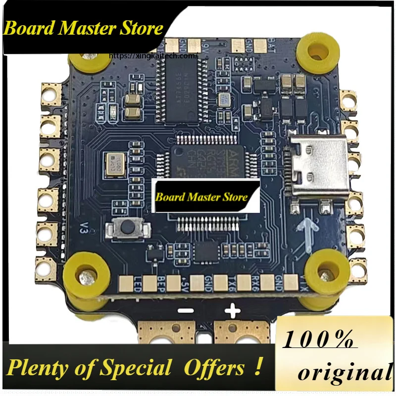 BoMaSELRS Flight Cntroller F405 FC&ESC FPV Stack F405 V3 BLS 50A 60A V4 BLS 65A 60A 30x30 Suitable For FPV Drone FPV Quadcopter