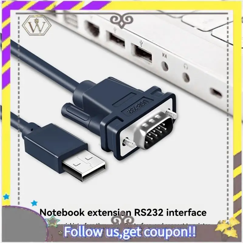 

New USB To RS232 Converter DB9 Serial Port Cable Industrial 9-Pin Conversion Cable DB9 Male Female Data Transmission Wire