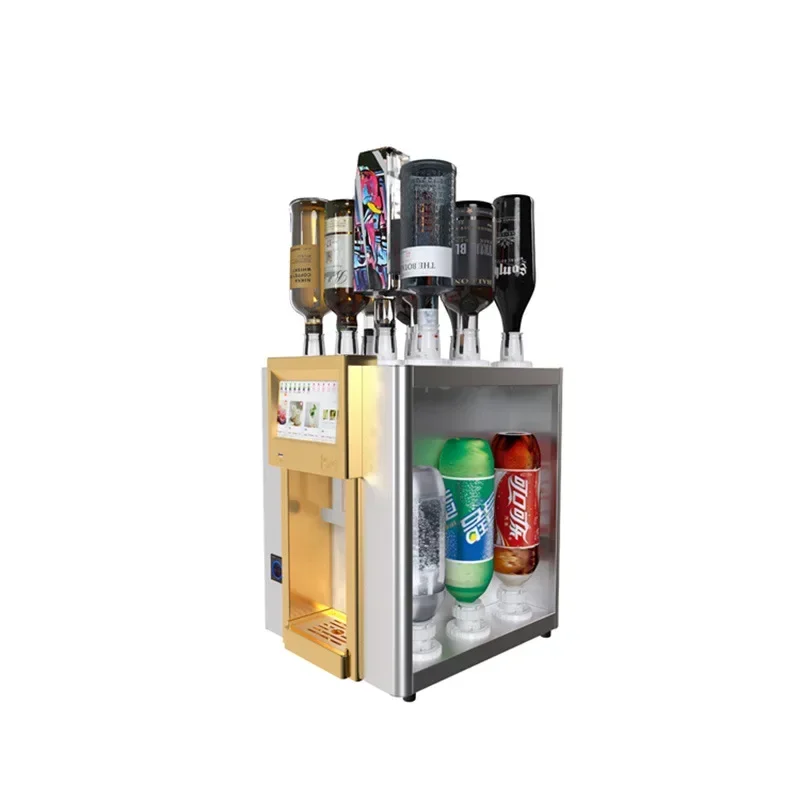 Commercial intelligent milk tea beverage machine in cafeteria