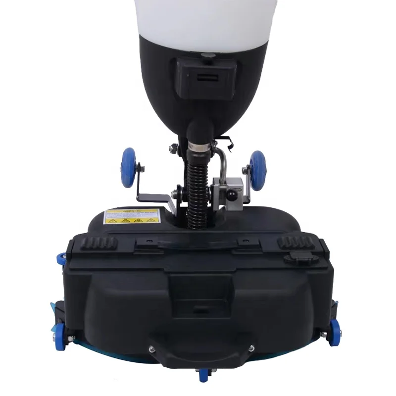 Mini Floor Sweeper Machine ,standing Floor Scrubber Electric Shanghai Provided 17 Magnetic Brushes Engine Metal / Coil