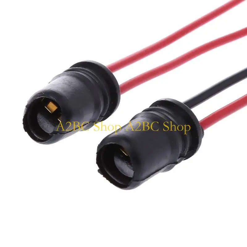 A2BC W5W Light Bulb Socket Holder Trucks Boat Connector Extension Led Lamp Socket