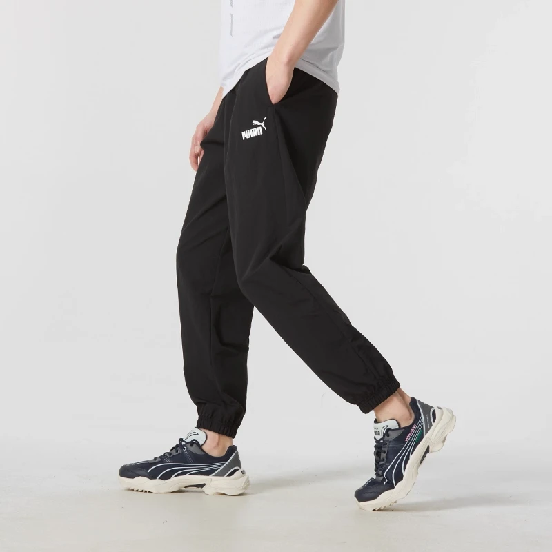 بوما السراويل الرياضية السوداء الجديدة عارضة المنسوجة السراويل الرجال السراويل النسائية 68557801