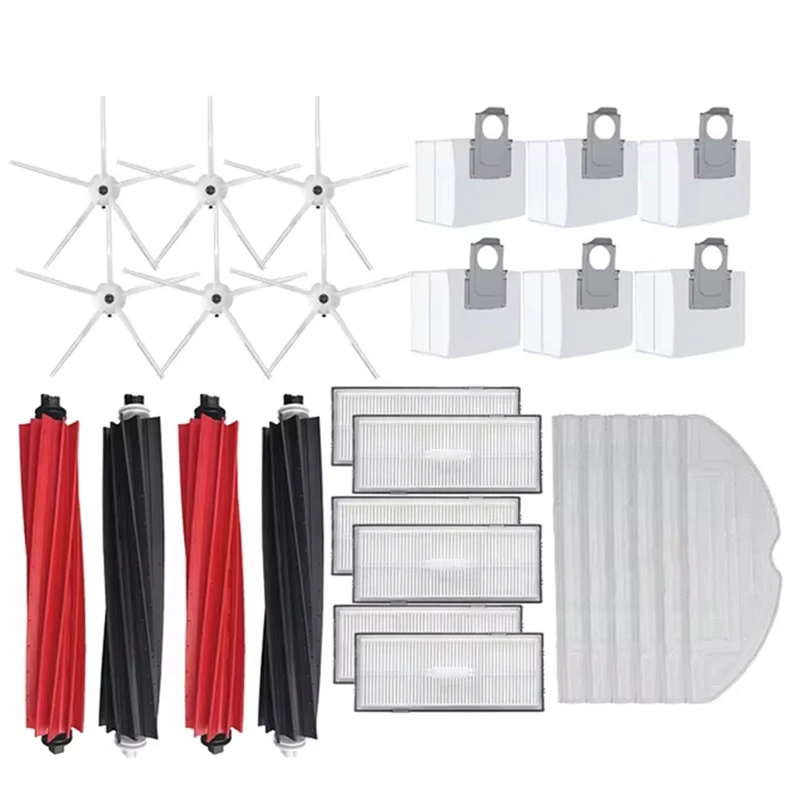 

For Roborock S8 S8+ Robot Vacuum Main Side Brush Mop Hepa Filter Dust Bag Cleaning Rolling Brush Accessories SALES