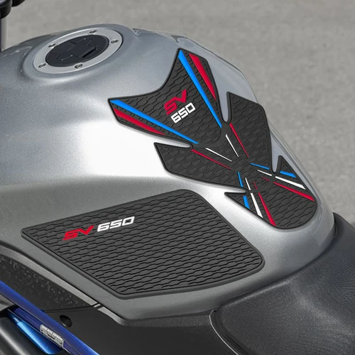 Imagen 2 del producto Almohadilla protectora para tanque de motocicleta, calcomanía para agarre de rodilla de Gas, almohadilla de tracción para tanque sv 650x, accesorios para SV650 SV650X