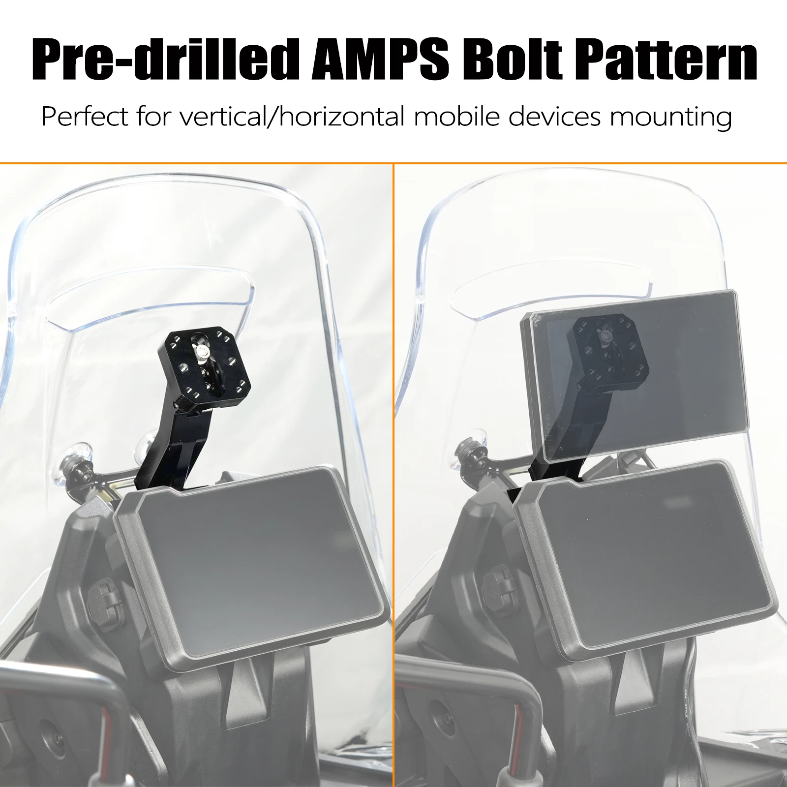 For KTM 390 Adventure R/X GPS Navigator AMPS Mount Bracket Motorcycle Phone Device Holder for KTM 390 ADV R 390 ADV X 2025 2026