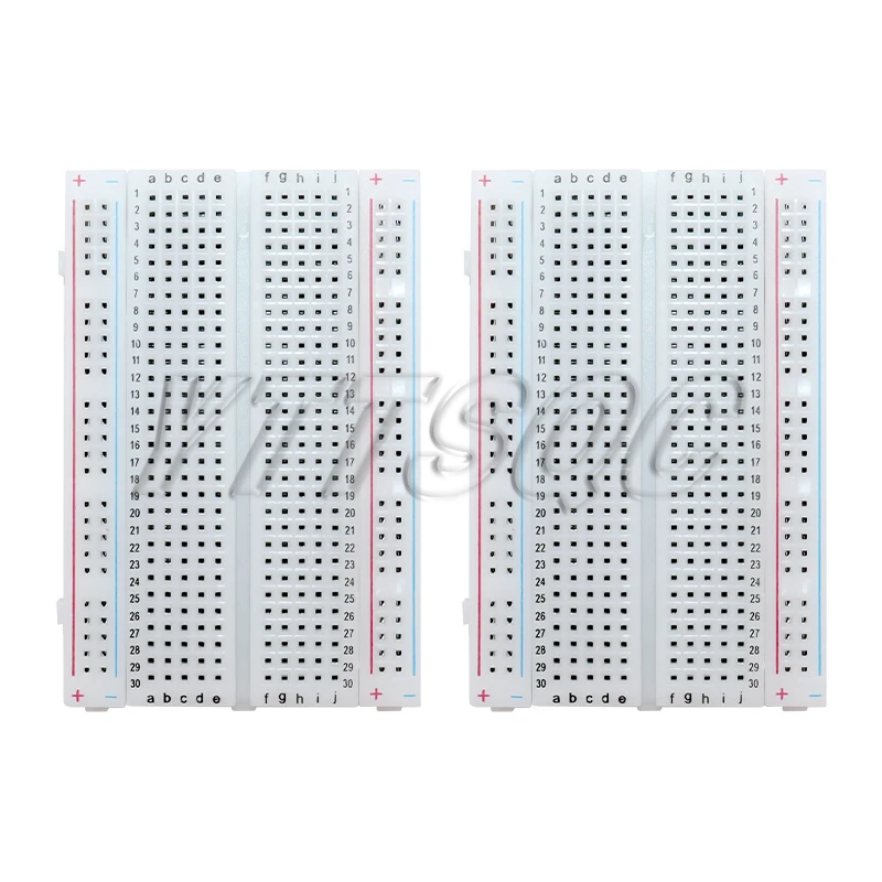 1-10pcs 400 Tie Points Solderless PCB Breadboard Mini Universal Test Protoboard DIY Bread Board for Bus Test Circuit Board