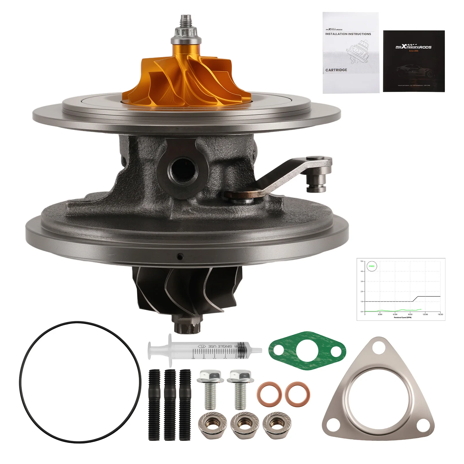 Verbesserte Turbolader-Kartusche für Peugeot Boxer, Fiat Ducato, Citroen Jumper 2.2L