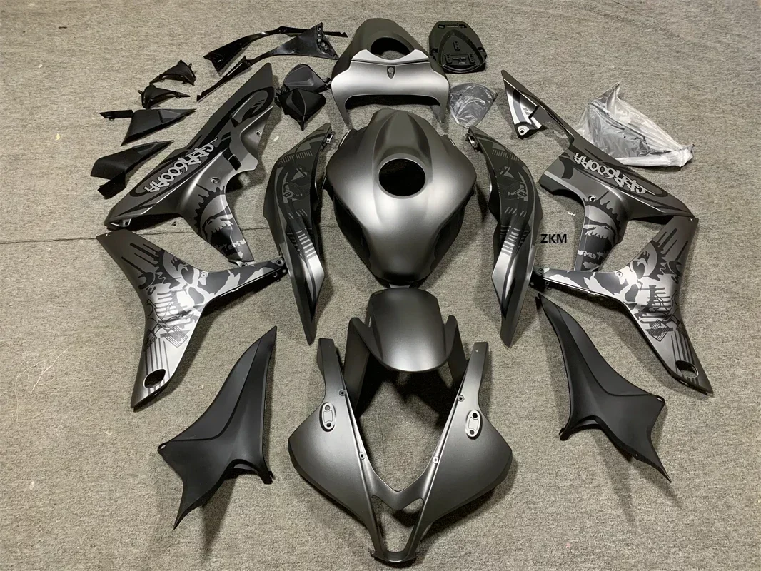 

High Quality New ABS Motorcycle Fairings Kit Fit For HONDA CBR600RR F5 2007 2008 07 08 Bodywork Set Custom Repsol Combat grey