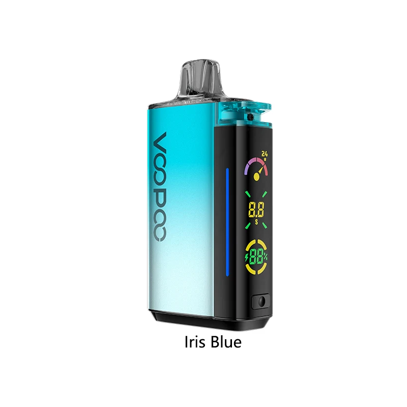 الأصلي VOOPOO Vrizz Pod Kit 24W Vape 15ml خرطوشة مع 6 قطع 0.4ohm/0.7ohm 800mAh بطارية E السجائر المرذاذ