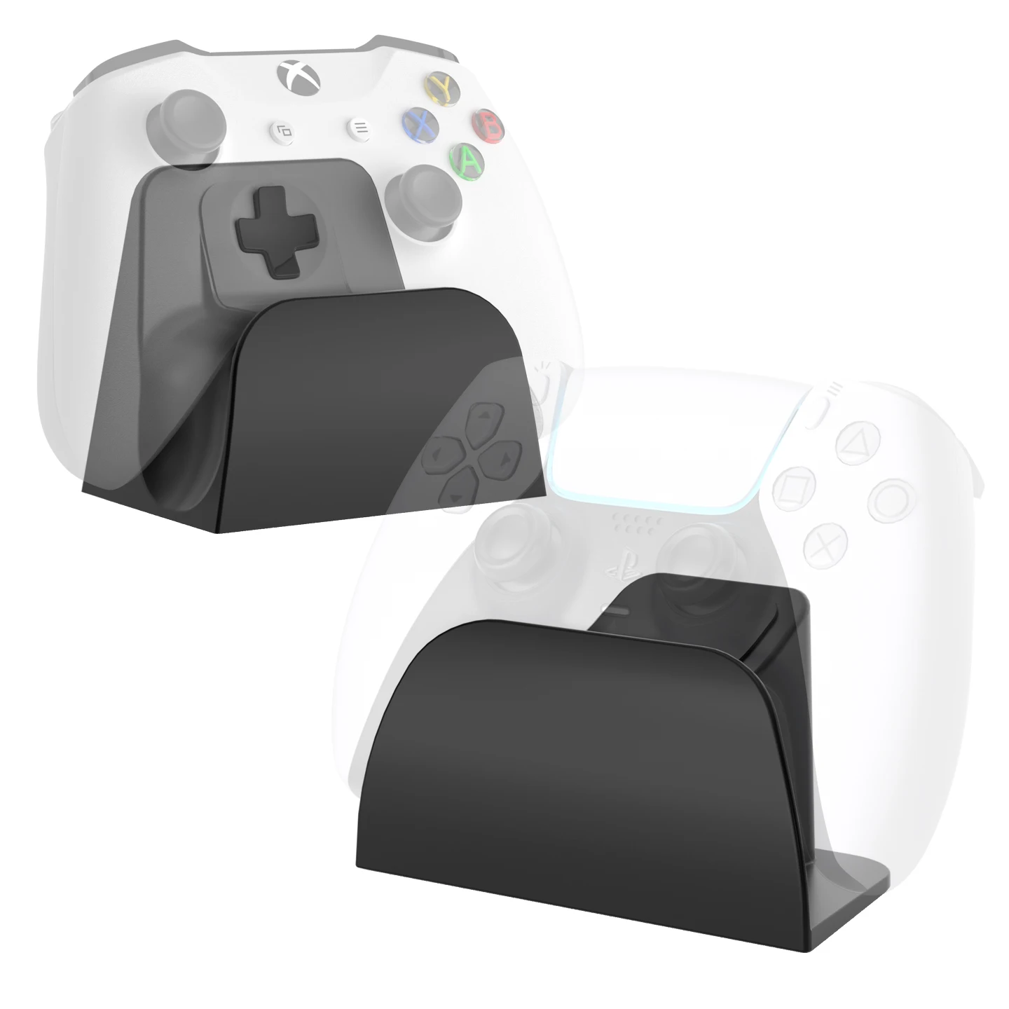 Universal Controller Stand Desktop Gamepad Holder Organizer Anti-Slip Desk Display Rack for PS5 PS4 Xbox Switch Steam Controller