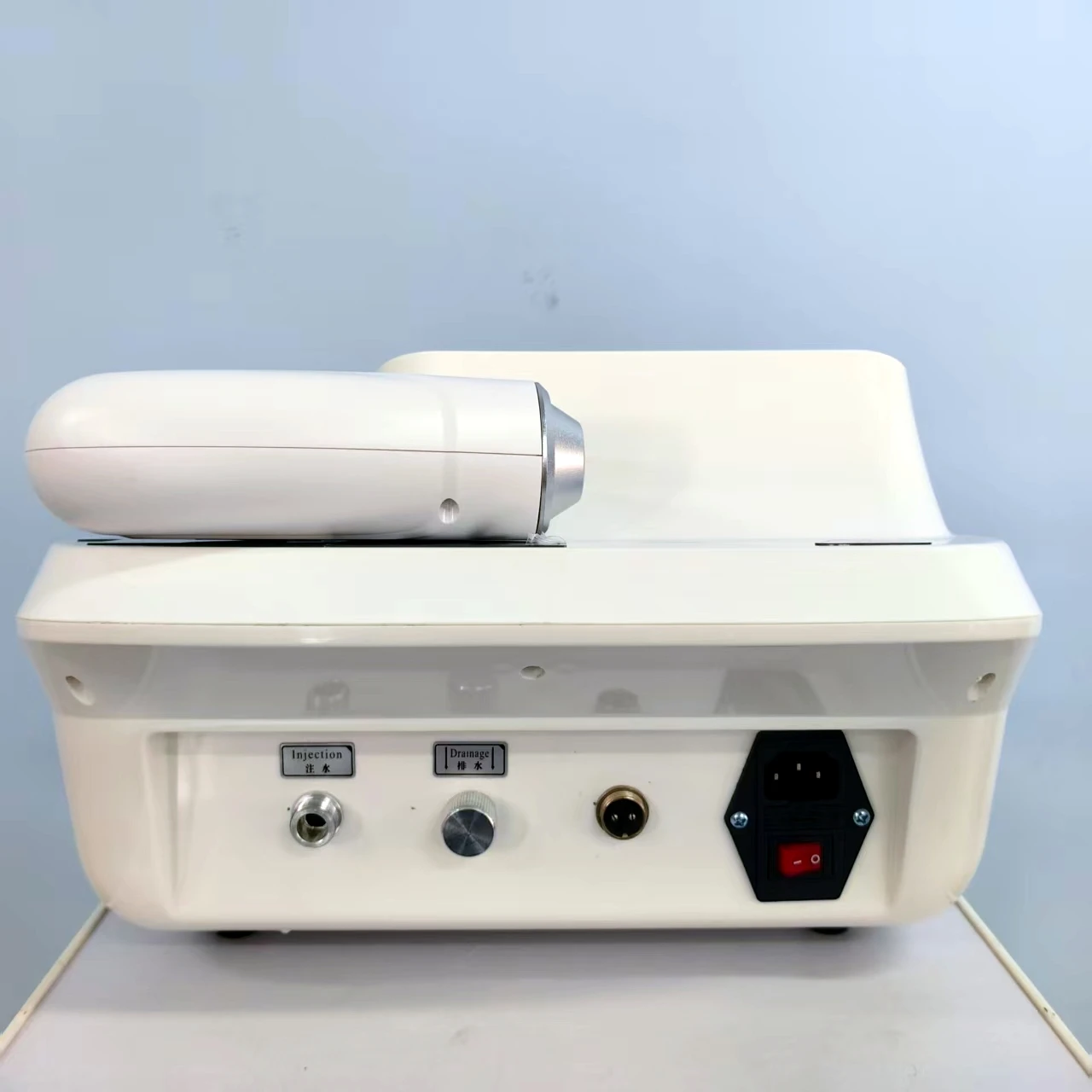 808nm Diode Laser Mini  Epilator with External Water Tank Ice Titanium Handle for Professional Salon Semiconductor Cooling