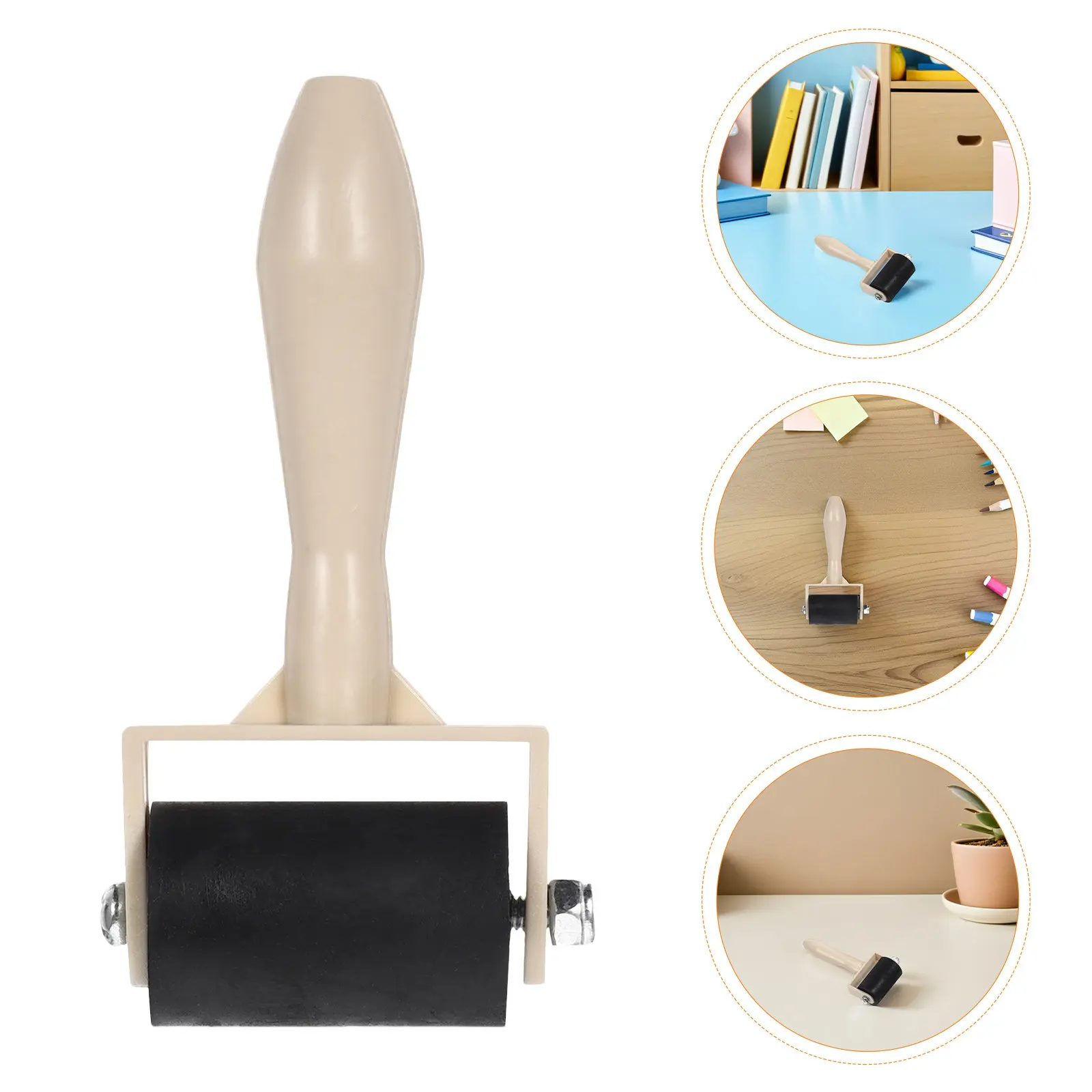 

Набор из 7 резиновых валиков для тампонной печати, для рисования, художественных работ, полиграфии, для класса, дома, мастерской