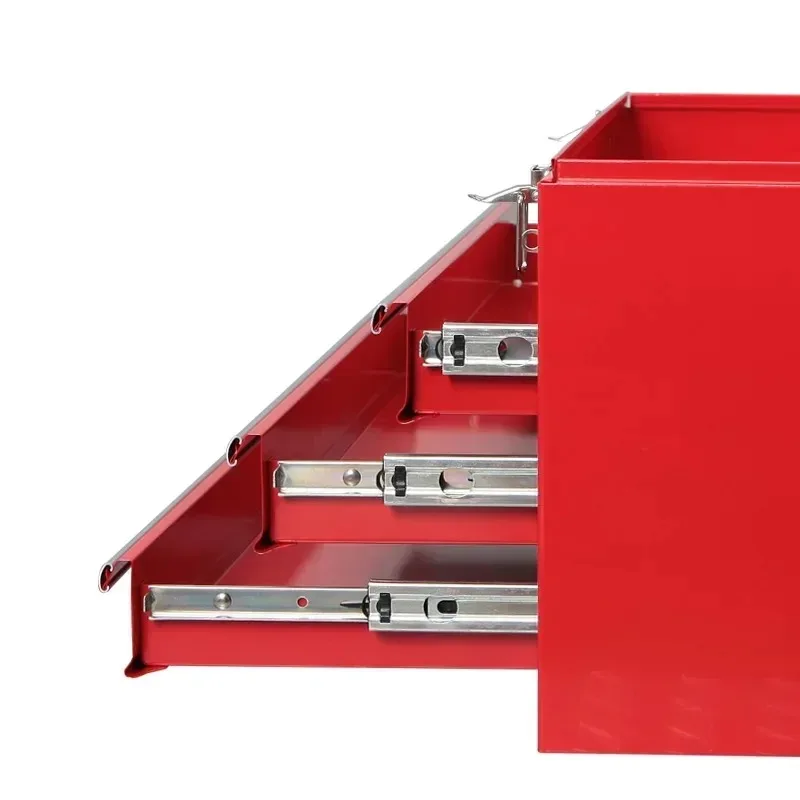 Portab-le Toolbox Household Set Po-rtable Repair Multi-function Drawer Double-layer Combination Tool Storage Box