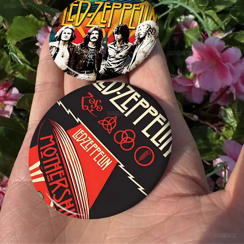 الفرقة L-Led Z-Zeppelin الإبداعية صفيح لينة زر دبابيس الحيوان أيقونة بروش التلبيب على ظهره شارة الملحقات