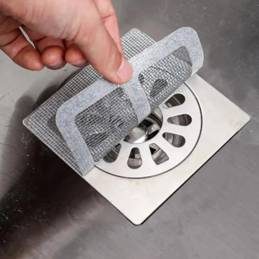 

Disposable Hair Drain Catcher Mesh Anti Blocking Filter Floor Drains Sticker Shower Cover Kitchen Bathroom Sink Strainer Stoppe