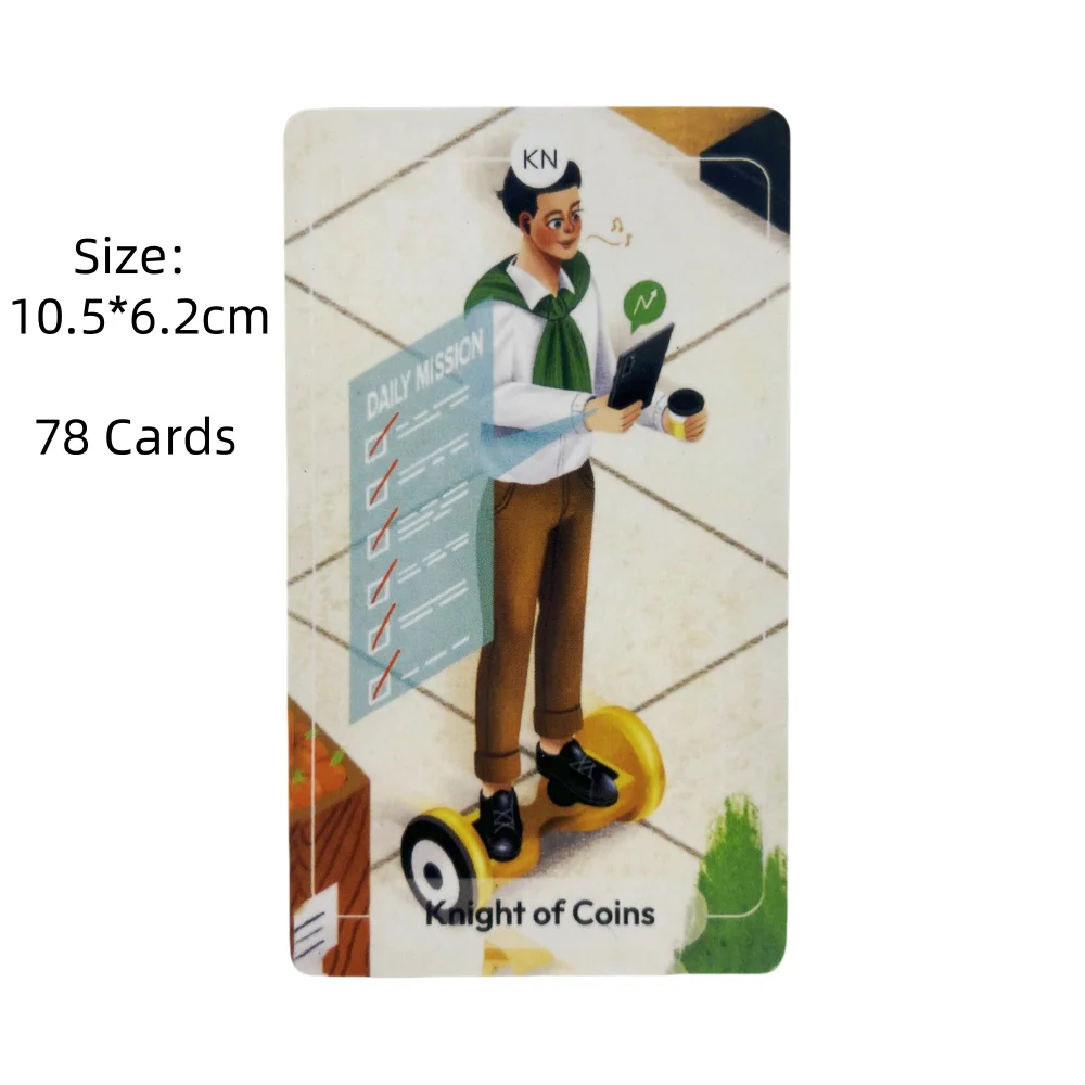 Hot Selling 78 Stories Tarot Cards English Board Game Playing Cards