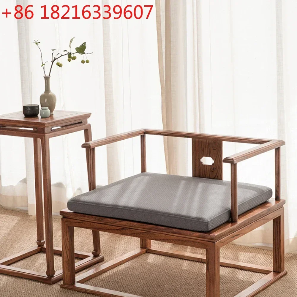 Buddha Chair Cross-Leg Meditate Zen Chair Seat Stool Old Elm Single Master Chair Seat