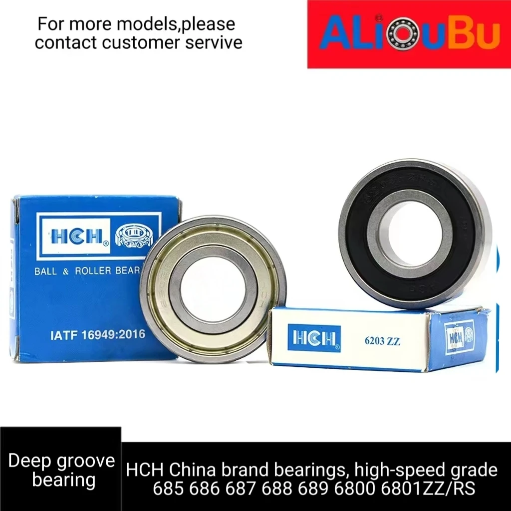 HCH China Brand Bearings, High-Speed Grade 685 686 687 688 689 6800 6801ZZ/RS.