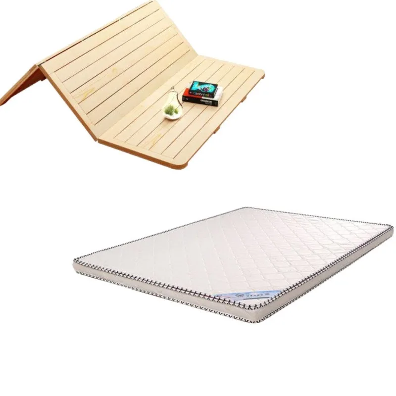 

Solid wood thickened folding e****mical row skeleton, single 1.5 meters double 1.8 meters hardwood board