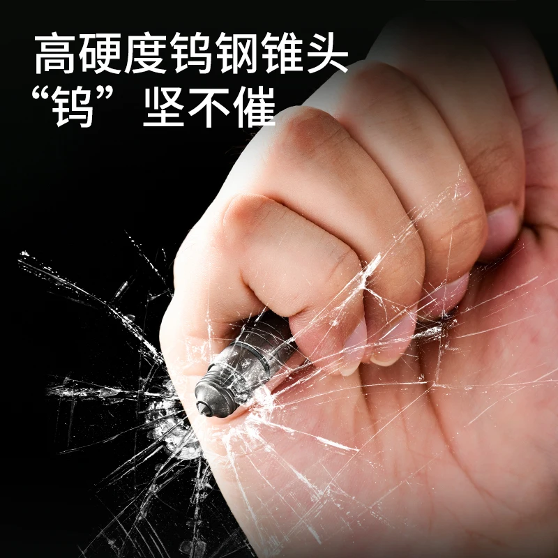 티타늄 볼트 액션 펜, 텅스텐 헤드 미니 볼펜, 야외, 작업, 쓰기, 특별 선물을위한 내구성 EDC 펜