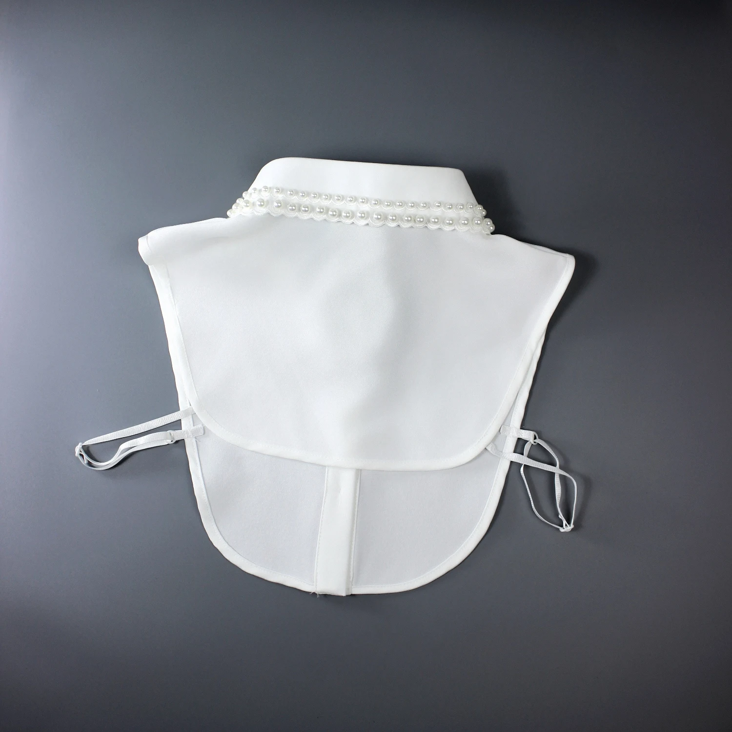 قطعة واحدة من ياقة نسائية رائعة مطرزة ومرصعة بالألماس، طراز جديد بأحجار الراين اللامعة، نصف قميص كول مزيف