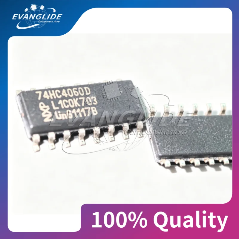 10 PCS/LOT 74HC4060D SOP-16 Counter/Divider 74HC4060D