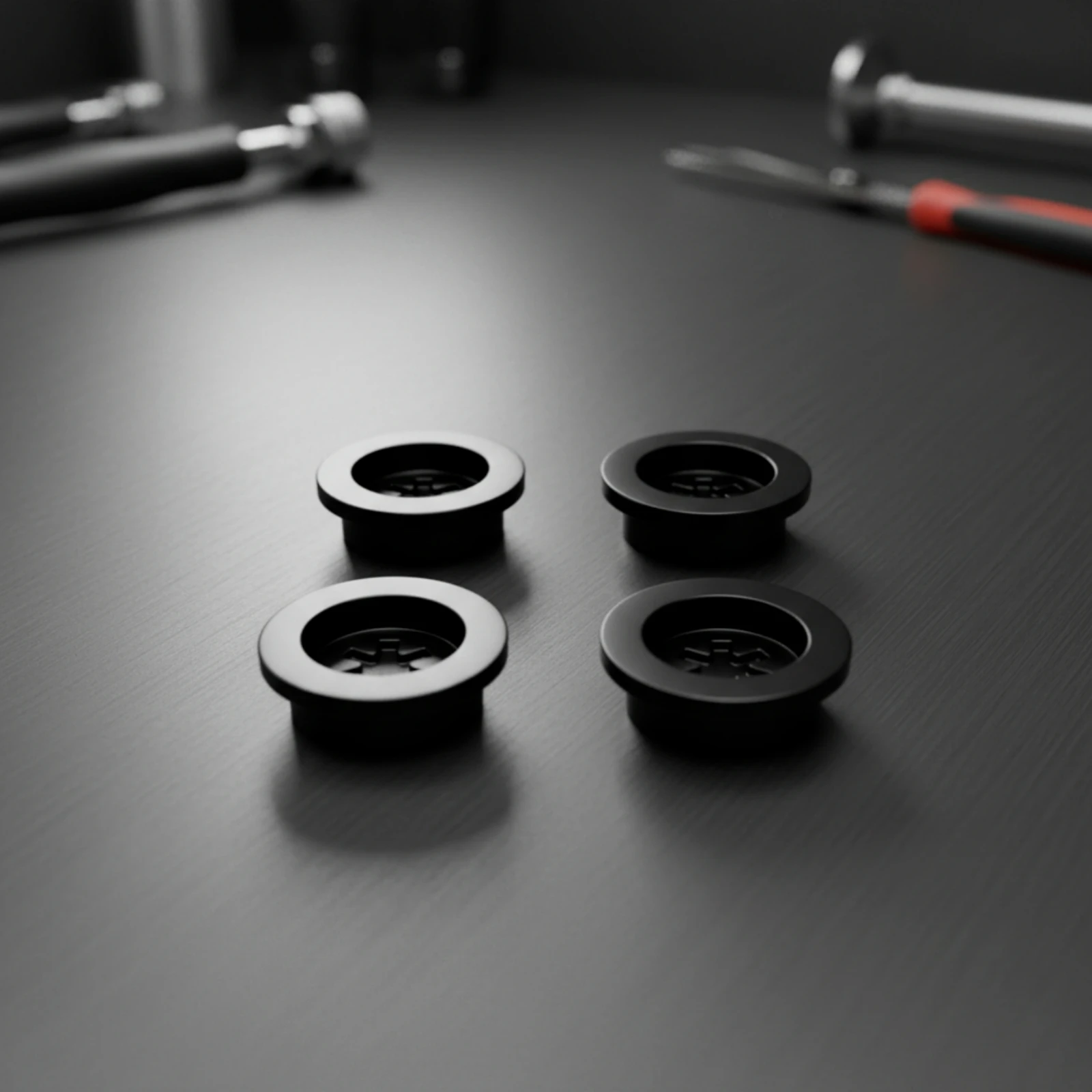 Pressure Relief Valve Gasket Central Opening Flat Seal Gasket Round Silicone Seal Embossed