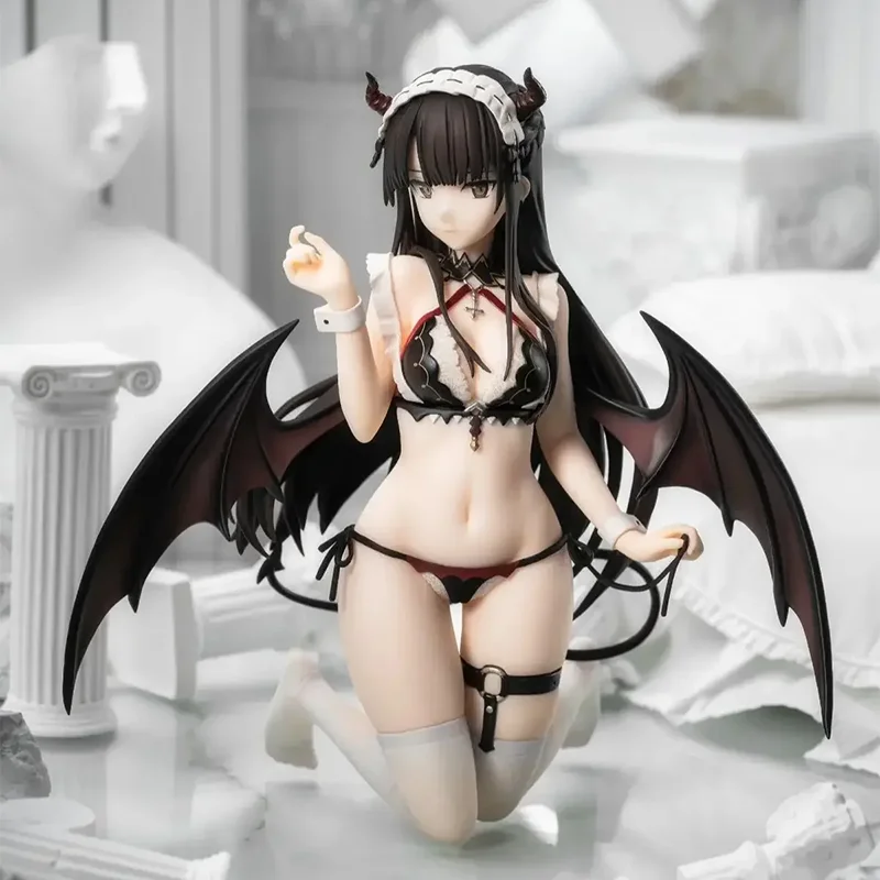 Charm Taya Anime Figure Akuma Maid Figure Demon Maid Figurine Sexy Girl Pvc Gk Statue Model Doll Collection Room Desk Toys Gifts