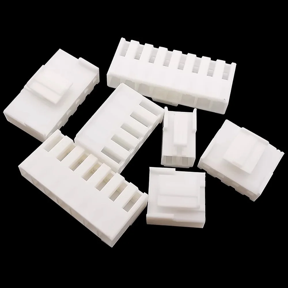 5-20pcs VH shell 3.96mm spacing plug 2P/3P/4P/5P/6P/7P/8P/9P/10P/12P VH3.96MM connector