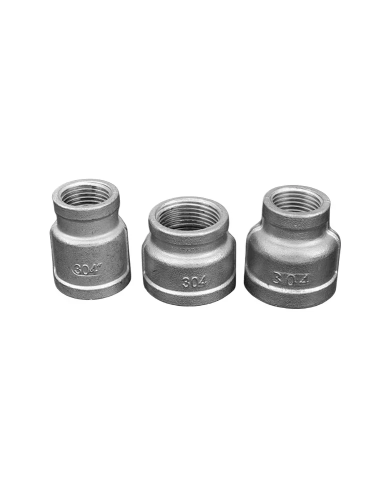 1/8" 1/4" 3/8" 1/2" 3/4" 1" -2" NPT Innengewinde 304 Edelstahl Konzentrischer Reduzierstück Rohrverschraubung Wasser Luft Öl – Detail 1