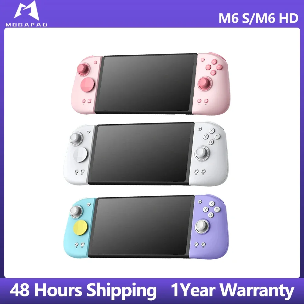 Mobapad M6 / M6S HD Joycons Support For Nintendo Switch Controller Adjustable Joystick Hall Effect Controller M6S Gamepad