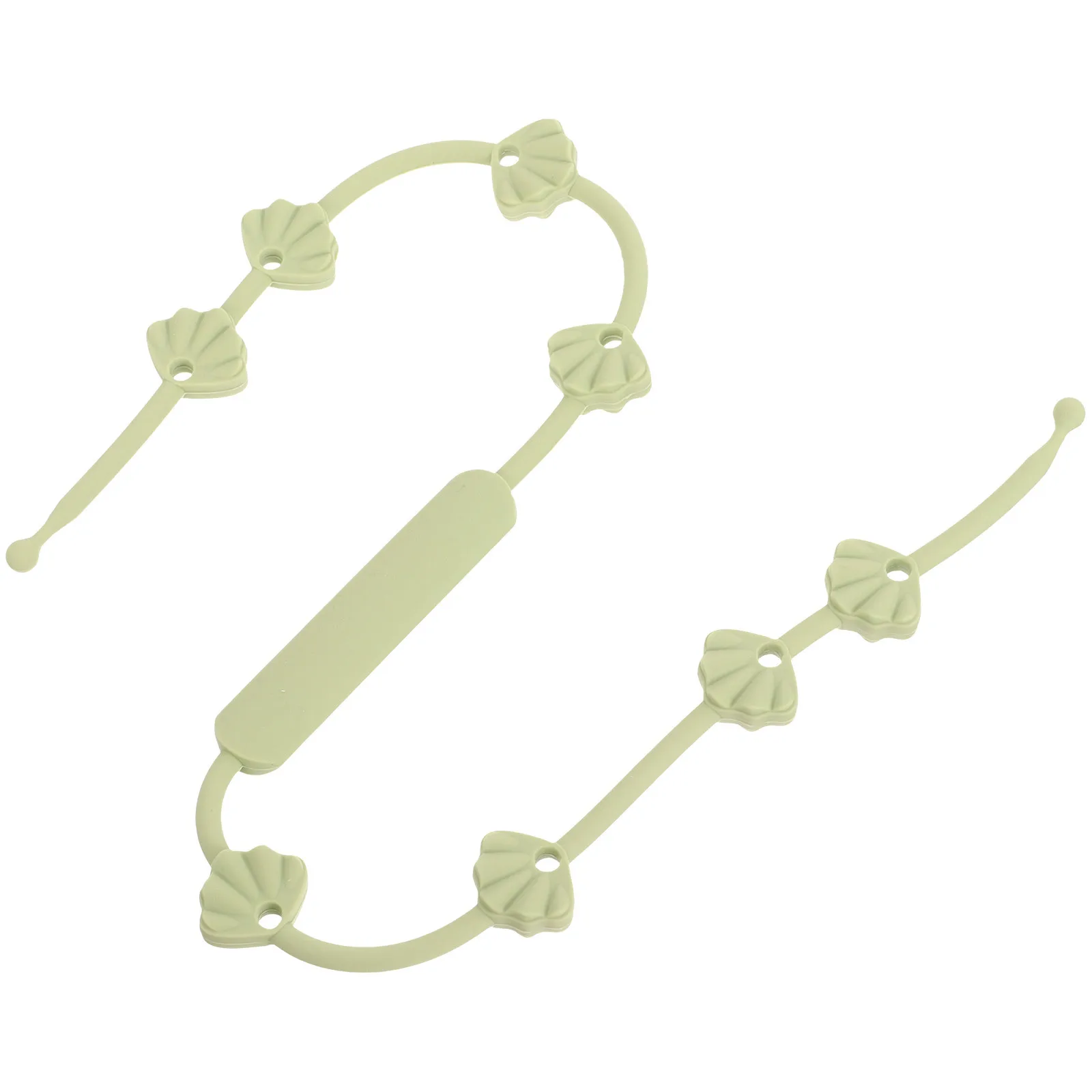 Correia de chupeta de silicone ajustável corrente de bebê para carrinho de criança cadeira alta assento de carro berço anti-perdido cinta alimentação infantil