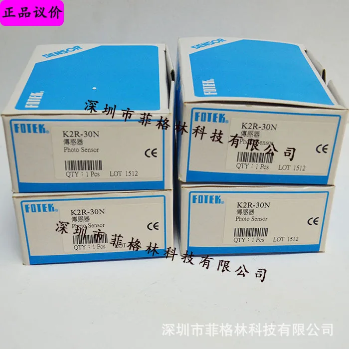 

2025 [Physical Photo] K2R-30N Taiwan Yangming FOTEK Photoelectric Switch