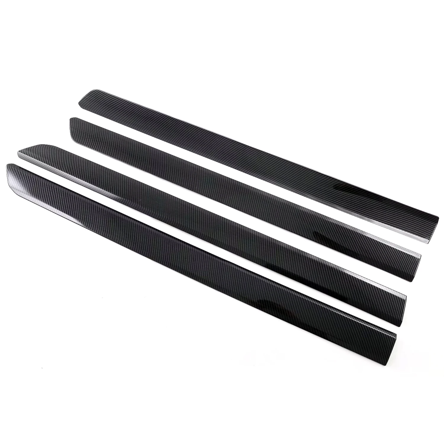 Car Accessories For Dodge RAM 1500 TRX 2021 2022 2023 ABS Side Door Molding Body Strip Streamer Lid Molding Cover Trim 4pcs