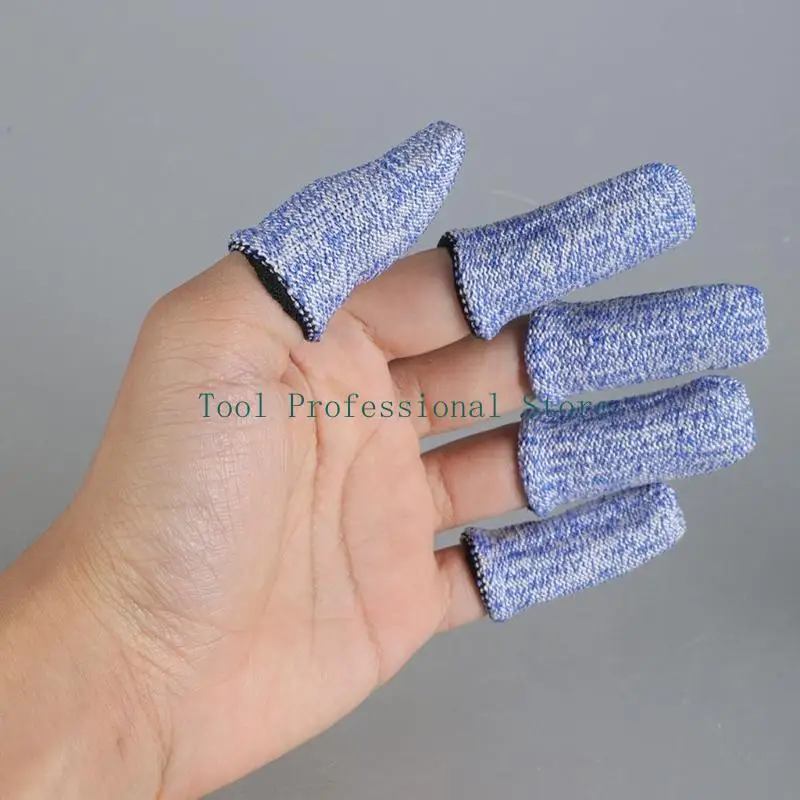 

57QF Finger Cots Gloves Sleeves Cover Guards Offering Superior Cut Protections 10pcs