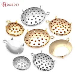12MM 16MM 20MM Round Combinable Charms Pendants High Quality Diy Accessories Jewellery Making Materials Rosediy official-website