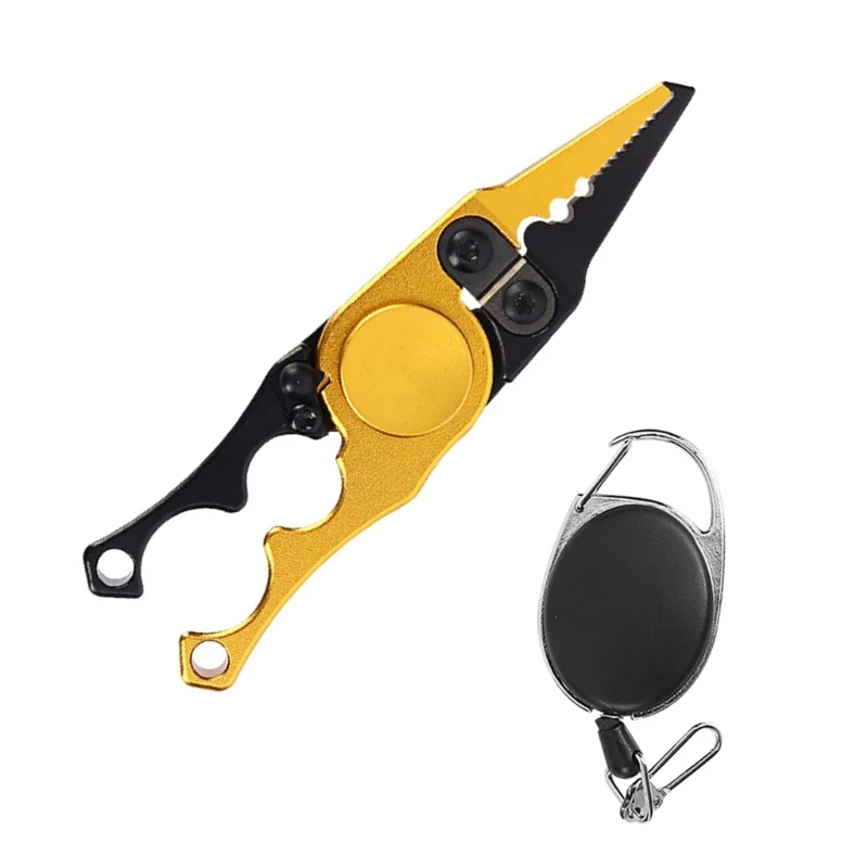 Description Picture 6 of item652F Fishing Pliers Fishes Lip Fishing Plier Tool Fishing Hook Remover with Ergonomic Handle Multifunctional Pliers