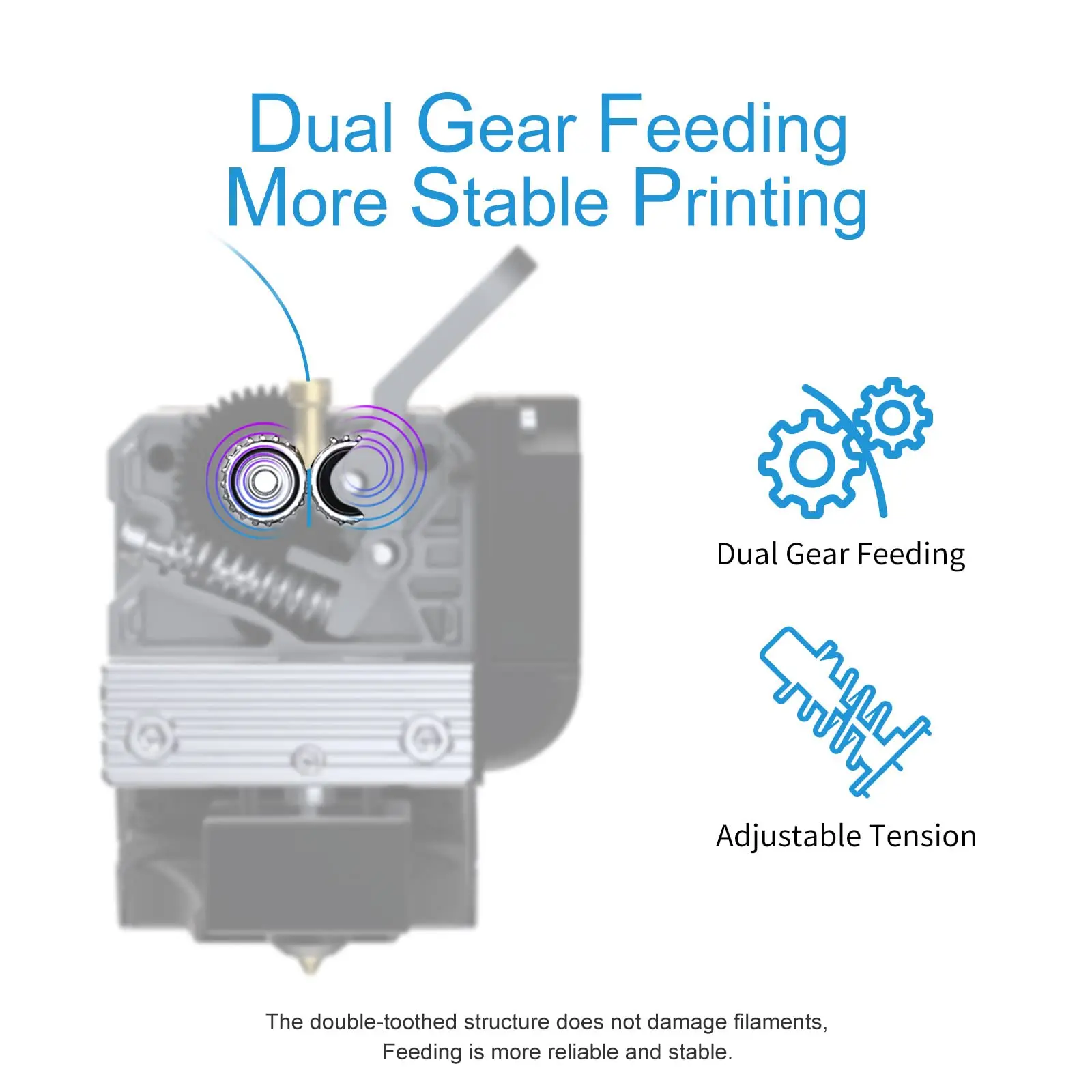 Creality-extrusora de accionamiento directo Sprite Pro, Kit de Motor paso a paso 80N, todo de Metal, 300 ℃, para impresoras 3D Ender-3 V2/Ender 3/Ender-3 Pro