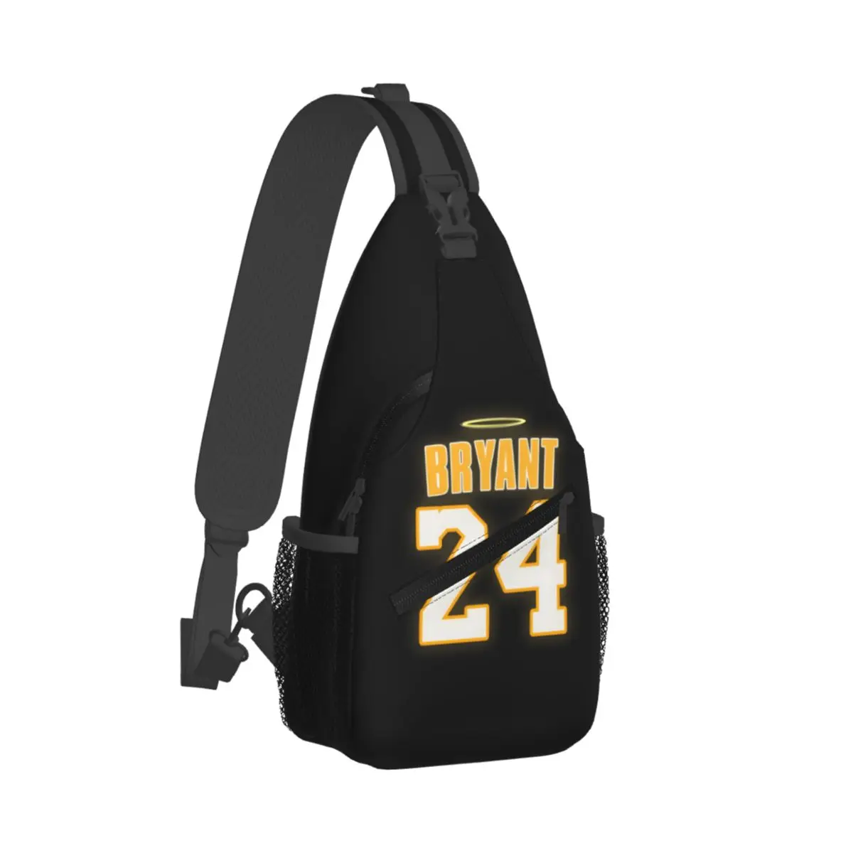 Trendy Num 24 K-Bobe Bryant cross chest bag diagonally, fashionable backpack designed specifically for sports and daily travel