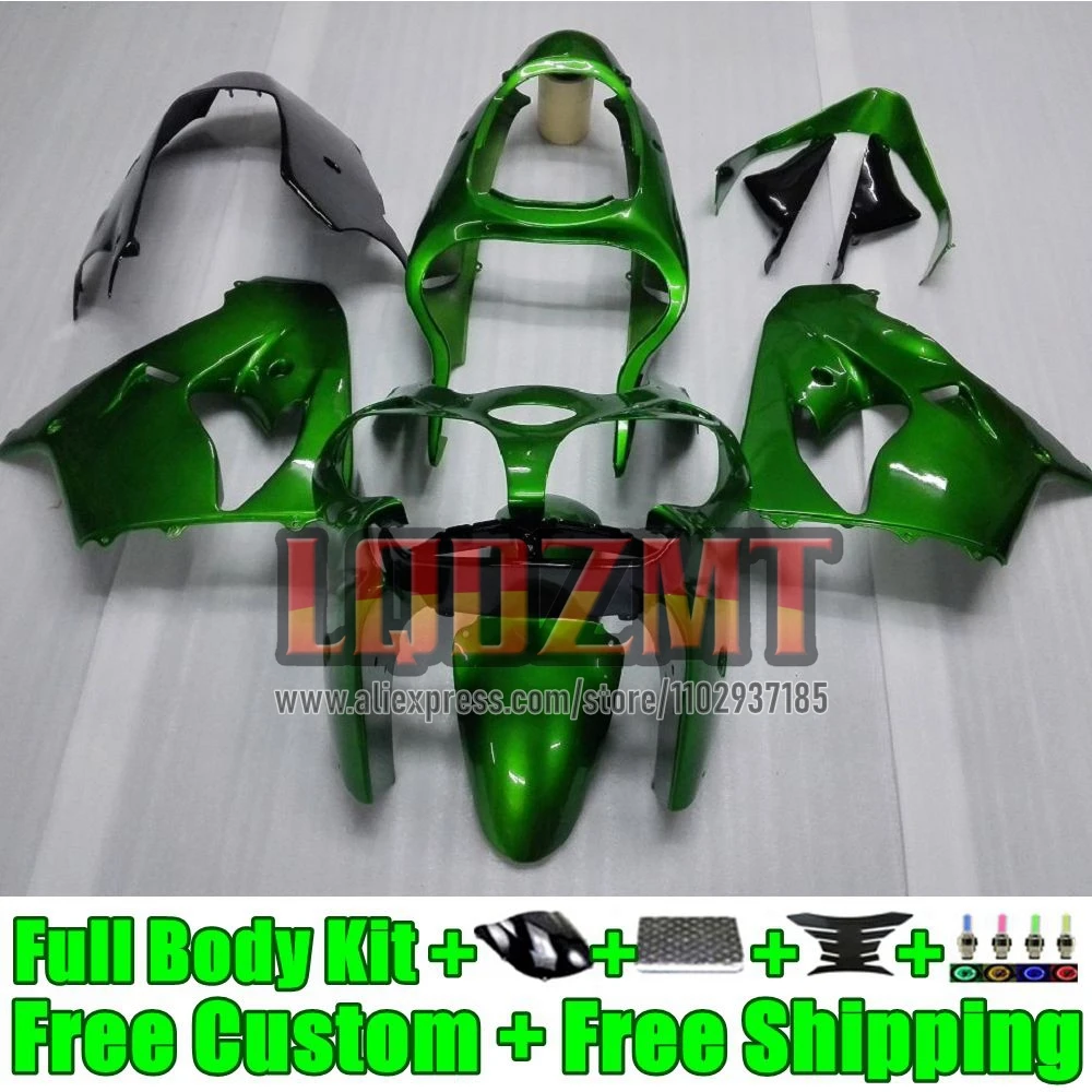 OEM Frame For KAWASAKI NINJA ZX-9R ZX9 ZX 9R 9 R 900 CC 900CC 47No.5 green stock ZX9R 2000 2001 ZX900 00 01 Injection Fairing