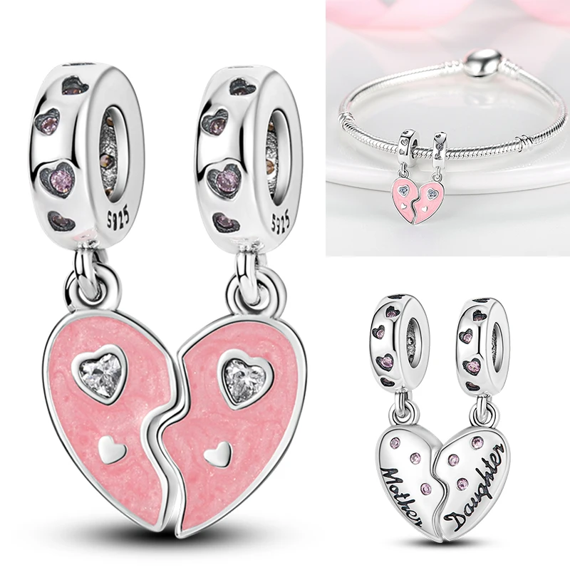 925 Sterling Silber Charm-Perlen Kaffee Ei Toast Sonne Mond Motorrad Schmetterling Frucht DIY Armband Halskette Geschenk für Frauen – Detail 12