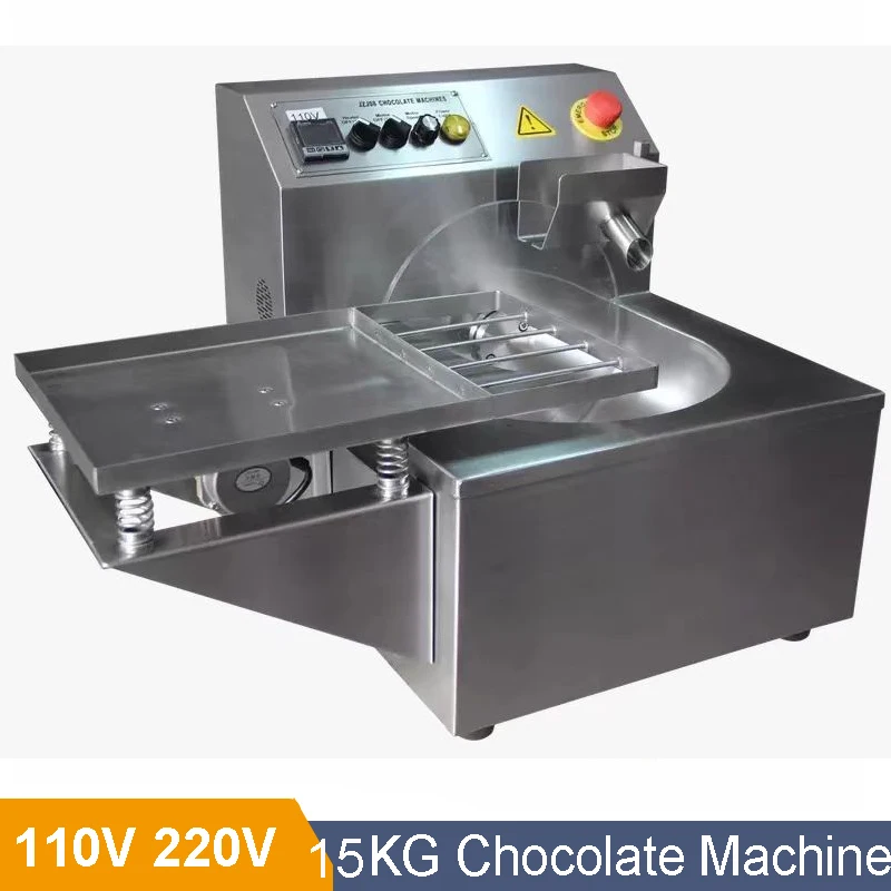 15KG Manual Chocolate Warming Machine Tempering Melter Melting Machine Chocolate Temper Machine