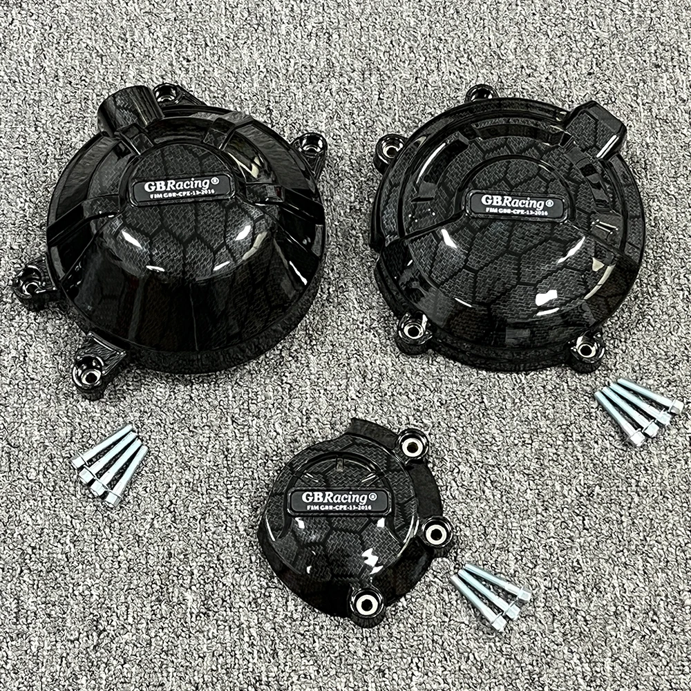 

Motorcycle Engine Protection Cover For HONDA CBR500R & CB500F CB500X Engine Covers Case Set 2019-2024 Carbon Fiber Texture