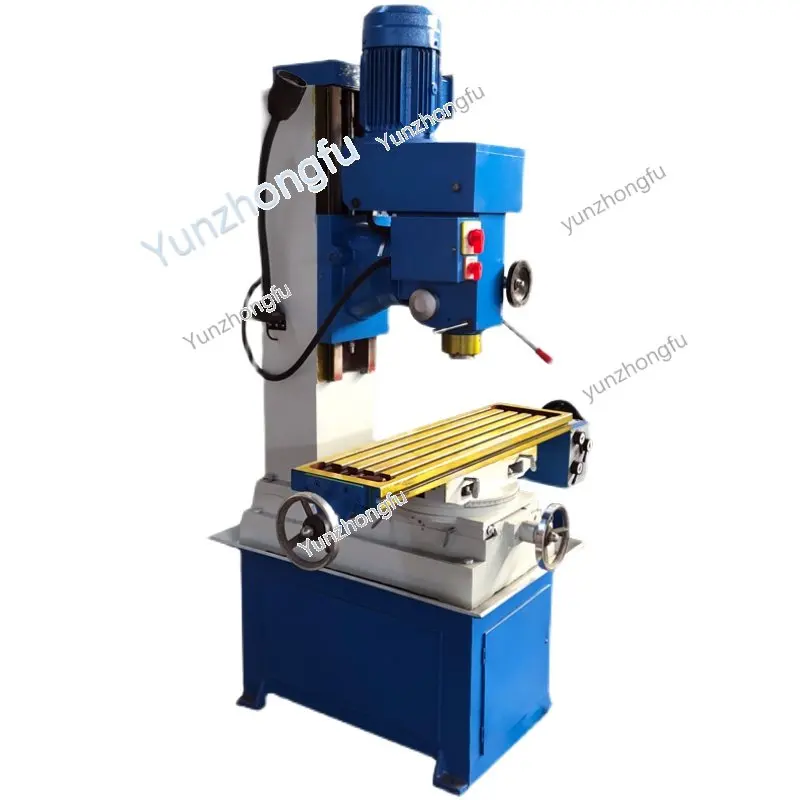 220V/380V 40~1400 rpm (900x240mm) Workbench Vertical metal Milling Machine ZX50C Small Gear Drive Drilling And Milling Machine