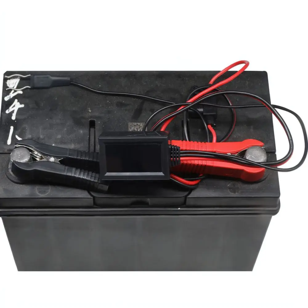 Vehicle Leakage Diagnostic Equipment OBD Plug Tester Dual LED Display Digital Current Voltage Monitoring Accessory