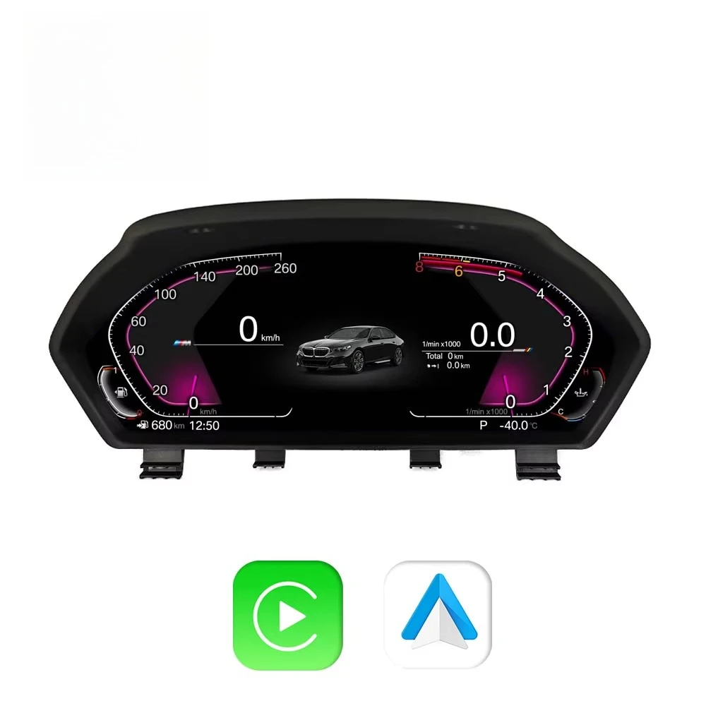 Wireless Carplay Digital Dashboard Cluster Auto Instrument Panel Virtual Tacho Cockpit 3 Series F30 F31 F34 2013-2019