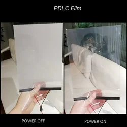 PDLC Smart Glass Window Film Electrochromic Tint Film with Remote Customized Size Switchable Glass Film