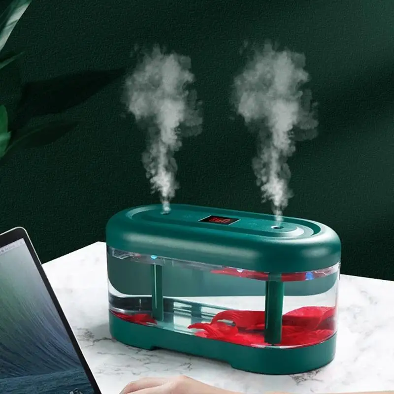 

19QE Увлажнители без звука с ночником для спальни 2л Увлажнитель с прохладным туманом Double S