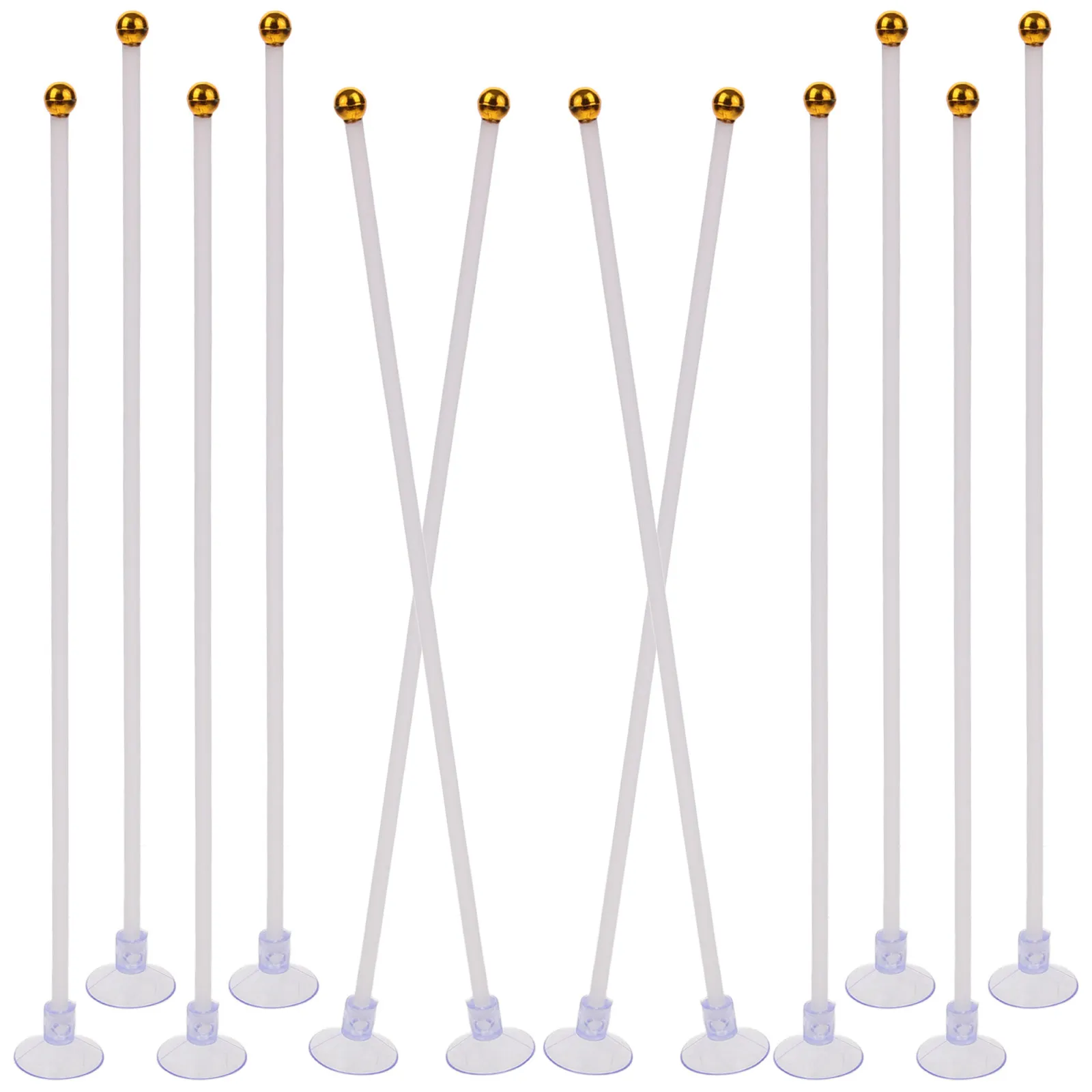 20Pcs Suction Mount Flagpole Holder for Car Window Plastic Flag Pole Base Strong Wind Resistant Flag Stand Portable Reusable