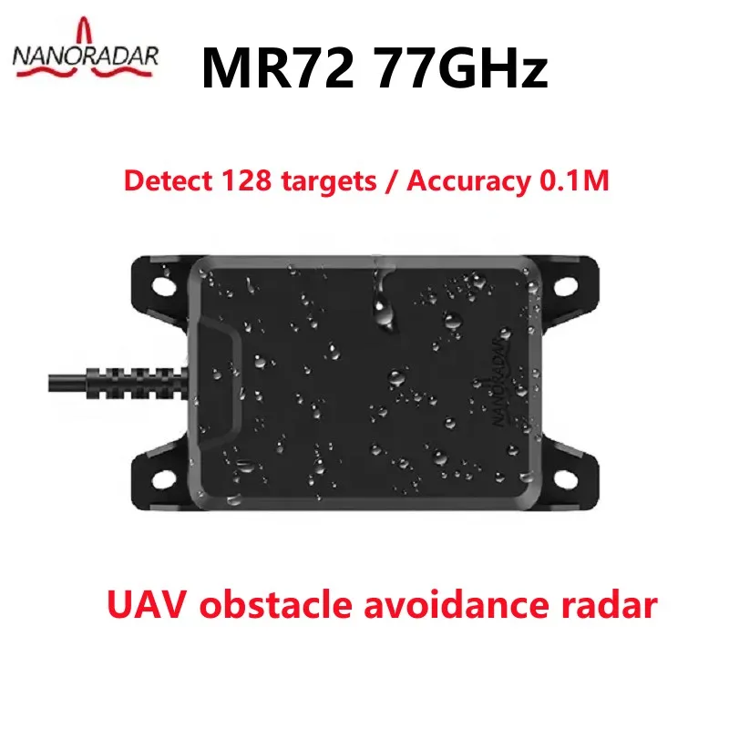 Nanoradar MR72 40m 77G UAV obstacle avoidance radar module, APM directly connected to UAV obstacle avoidance distance sensor